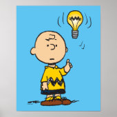Peanuts | Het gloeilampidee van Charlie Brown Poster (Voorkant)