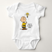 Peanuts | Het gloeilampidee van Charlie Brown Romper (Voorkant)
