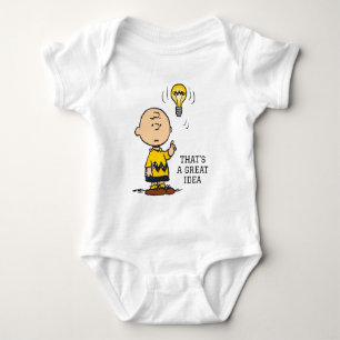Peanuts Het gloeilampidee van Charlie Brown Romper