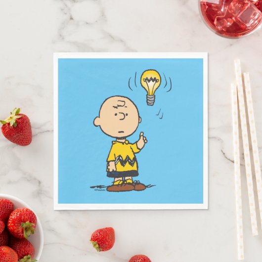 Peanuts | Het gloeilampidee van Charlie Brown Servet (Insitu)