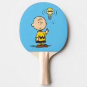 Peanuts | Het gloeilampidee van Charlie Brown Tafeltennisbatje (Voorkant)