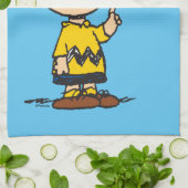 Peanuts | Het gloeilampidee van Charlie Brown Theedoek (Gevouwen)