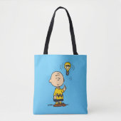 Peanuts | Het gloeilampidee van Charlie Brown Tote Bag (Voorkant)