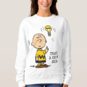 Peanuts | Het gloeilampidee van Charlie Brown Trui (Voorkant)
