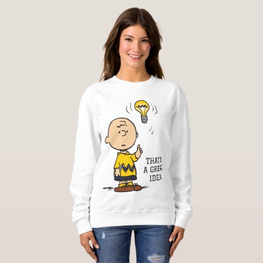 Peanuts | Het gloeilampidee van Charlie Brown Trui (Voorkant volledig)