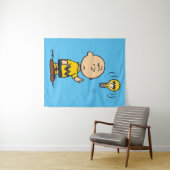 Peanuts | Het gloeilampidee van Charlie Brown Wandkleed (In Situ (horizontaal))