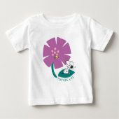 Peanuts | Het illustreren van Natuur Paarse Bloem (Voorkant)