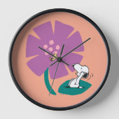 Peanuts | Het illustreren van Natuur Paarse Bloem (Voorkant)