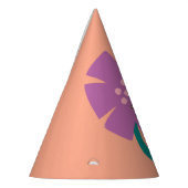 Peanuts | Het illustreren van Natuur Paarse Bloem Feesthoedjes (Links)