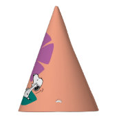 Peanuts | Het illustreren van Natuur Paarse Bloem Feesthoedjes (Rechts)