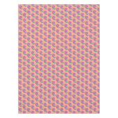 Peanuts | Het illustreren van Natuur Paarse Bloem Tafelkleed (Voorkant)