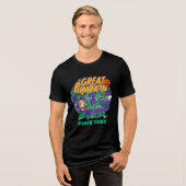 Peanuts | Het is de Grote Pompoen Tri-Blend Shirt (Voorkant volledig)