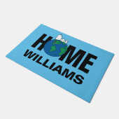 Peanuts | Houd het schoon Houd het Groen Gepersona Deurmat (Schuin)