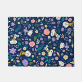 Peanuts In Bloom Pattern Deurmat (Voorkant)