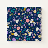 Peanuts In Bloom Pattern Notitieboek (Achterkant)