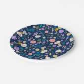 Peanuts In Bloom Pattern Papieren Bordje (Gekanteld)