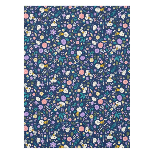 Peanuts In Bloom Pattern Tafelkleed (Voorkant)