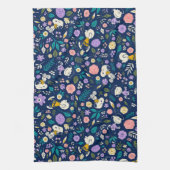 Peanuts In Bloom Pattern Theedoek (Verticaal)