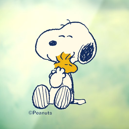 Peanuts In Bloom Raamsticker (Vel 3)