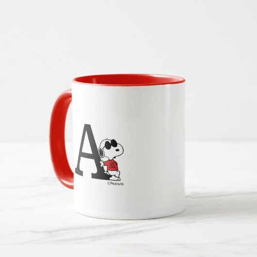 Peanuts | "Joe Cool" staand | Monogram A Mok (Voorkant links)