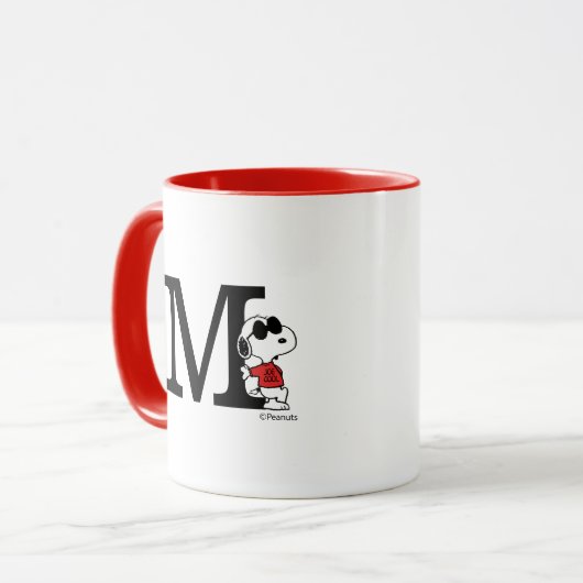 Peanuts | "Joe Cool" staand | Monogram M Mok (Voorkant links)