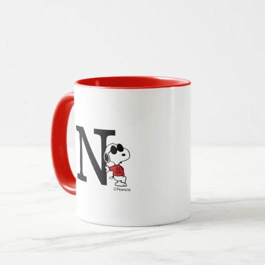 Peanuts | "Joe Cool" staand | Monogram N Mok (Voorkant links)