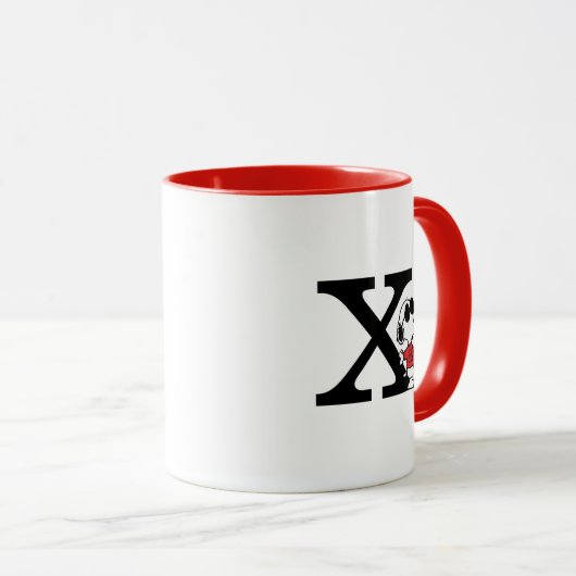 Peanuts | "Joe Cool" staand | Monogram X Mok (Voorkant rechts)