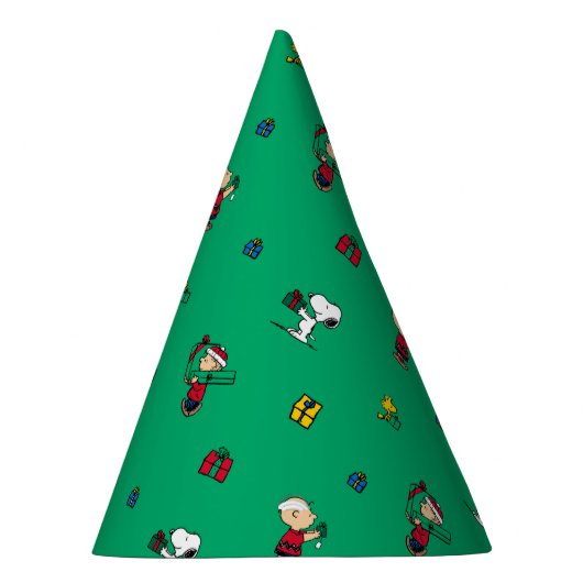 Peanuts | Kerstcadeau Giving Pattern Feesthoedjes (Rechts)