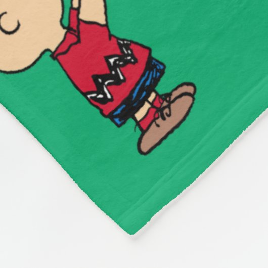 Peanuts | Kerstcadeau Giving Pattern Fleece Deken (Hoek)
