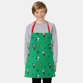 Peanuts | Kerstcadeau Giving Pattern Schort (Gedragen)