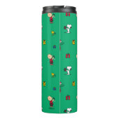 Peanuts | Kerstcadeau Giving Pattern Thermosbeker (Achterkant)