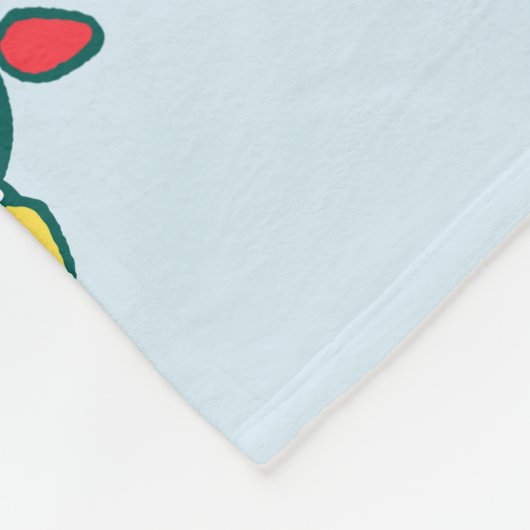 Peanuts | Kerstliefde en Lichten Fleece Deken (Hoek)