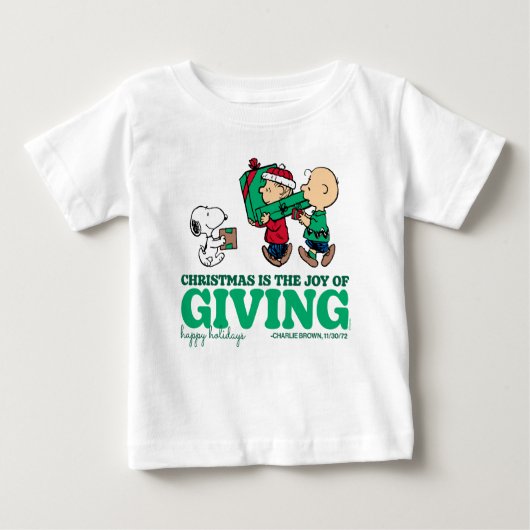 Peanuts | Kerstmis is de vreugde van het geven (Voorkant)