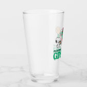 Peanuts | Kerstmis is de vreugde van het geven Glas (Rechts)