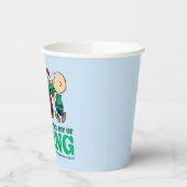 Peanuts | Kerstmis is de vreugde van het geven Papieren Bekers (Links)
