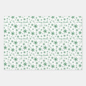 Peanuts | Kerstmis Snoopy Laat het sneeuwpatroon Inpakpapier Vel (Voorkant 2)