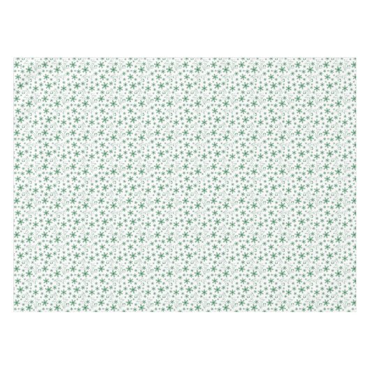 Peanuts | Kerstmis Snoopy Laat het sneeuwpatroon Tafelkleed (Voorkant (Horizontaal))