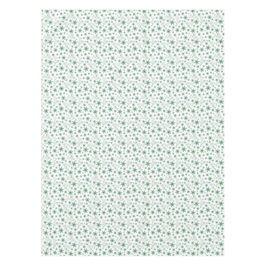 Peanuts | Kerstmis Snoopy Laat het sneeuwpatroon Tafelkleed (Voorkant)