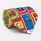 Peanuts | Kerstpostzegels Patroon Stropdas (Opgerold)
