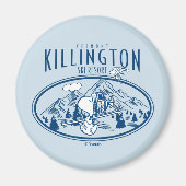 Peanuts | Killington Ski Resort Vermont Magneet (Voorkant)