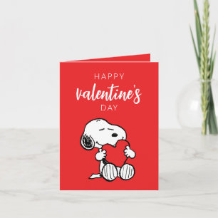 Peanuts   Knuffel van Snoopy Kaart