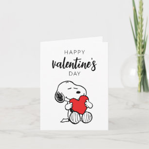 Peanuts   Knuffel van Snoopy Kaart