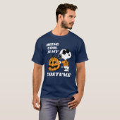 Peanuts | Koel zijn is mijn kostuum T-shirt (Voorkant volledig)