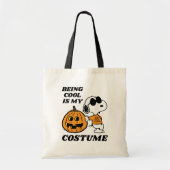 Peanuts | Koel zijn is mijn kostuum Tote Bag (Voorkant)