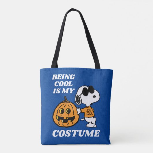 Peanuts | Koel zijn is mijn kostuum Tote Bag (Achterkant)