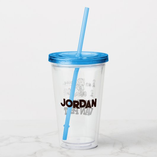 Peanuts | Linus Acryl Drinkbeker (Achterkant)