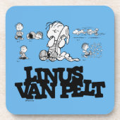 Peanuts | Linus Bier Onderzetter (Voorkant)