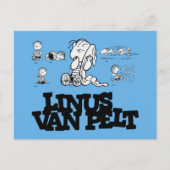 Peanuts | Linus Briefkaart (Voorkant)