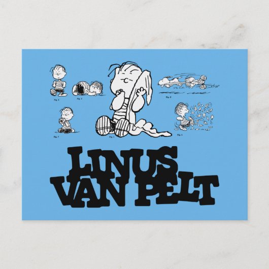 Peanuts | Linus Briefkaart (Voorkant)
