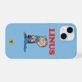 Peanuts | Linus Deken Glimlach iPhone 15 Case (Achterkant horizontaal)